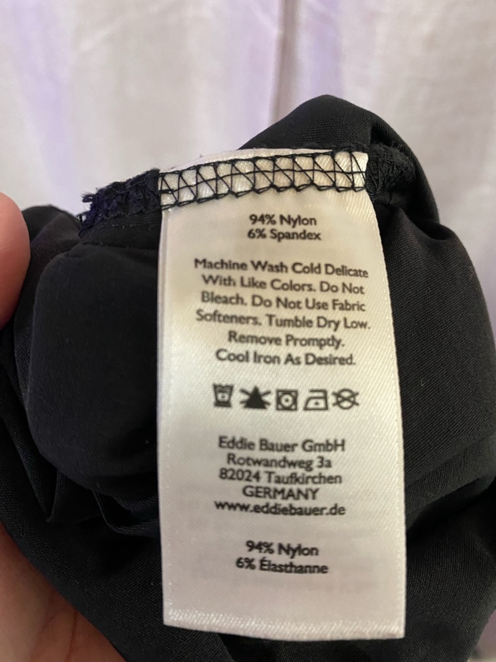 Eddie Bauer Black Men's Cargo Pants 38/32 - Picture 5 of 6